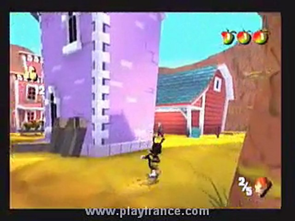 Animaniacs (PS2) - Premier niveau du jeu dans la peau de Yakko