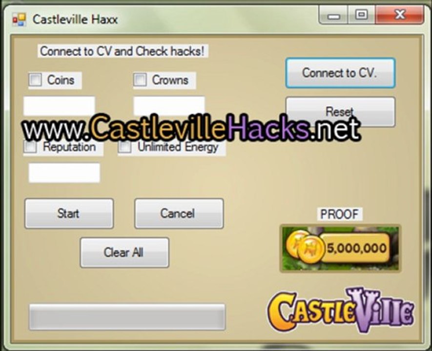 CastleVille Hack Tool V.2