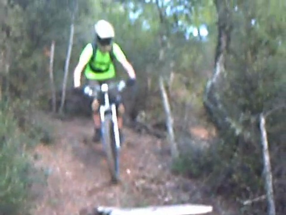 VTT  var pierrefeu gap de la draille enduro