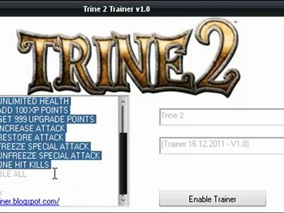 Trine 2 Trainer