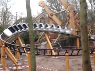 Premiers tests du nouveau coaster à Duinrell