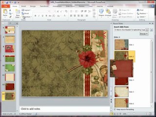 Fun with Digital Scrapbooking Albums in PowerPoint, Photosho