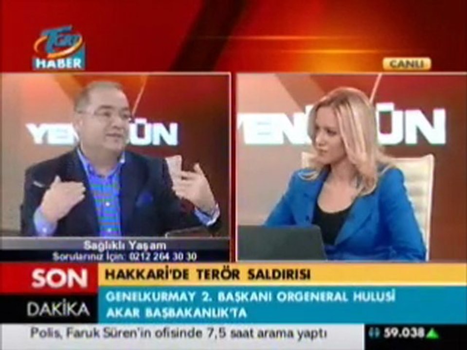 TGRT HABER - Yenigün - Op. Dr. Mahmut Akyıldız - 23.10.2011