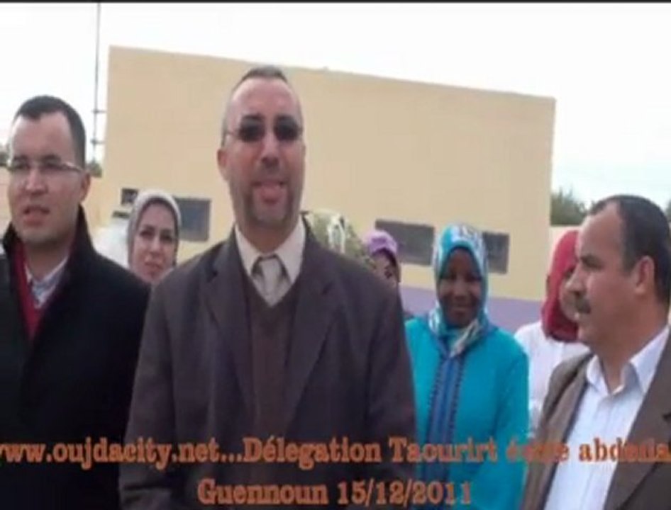 القافلة الاعلامية في زيارة لعدد من المدارس بنيابة تاوريرت ـ مدرسة عبد الله كنون