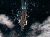 China's First Aircraft Carrier Spotted At Sea