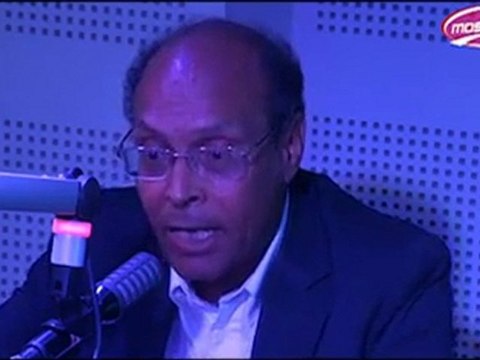 Moncef Marzouki 10 juin 2011 MosaiqueFM habib Essid