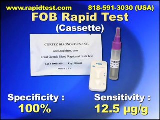 Fecal Occult Blood Rapid Test