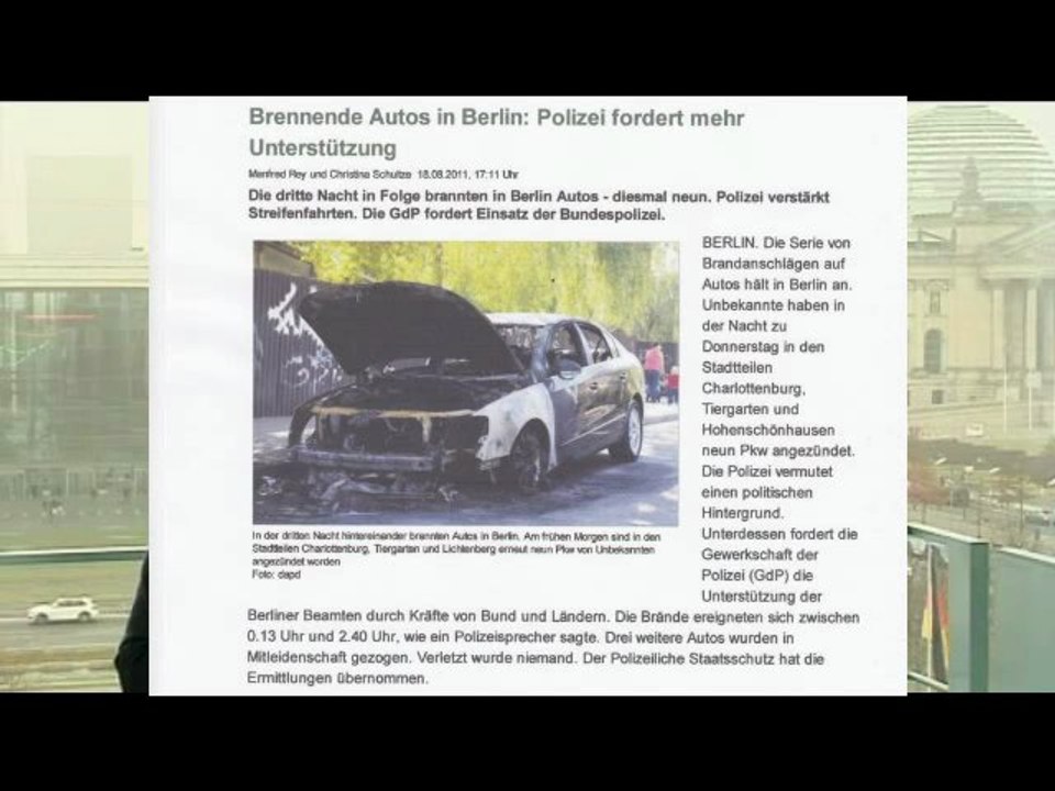 Angela Merkel Zwickauer Rechtsterror