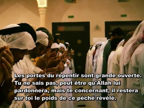 ( à voir ) Le devoir de cacher les défauts des Musulmans et l'interdiction de les diffuser