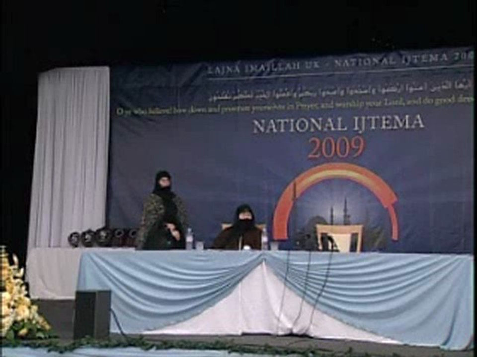 Lajna Imaillah UK Ijtema 2009 - Part 3 (Urdu)