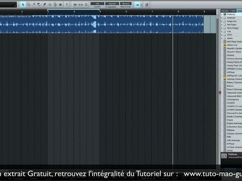 TUTO MAO : Studio One Pro V2 Partie 1