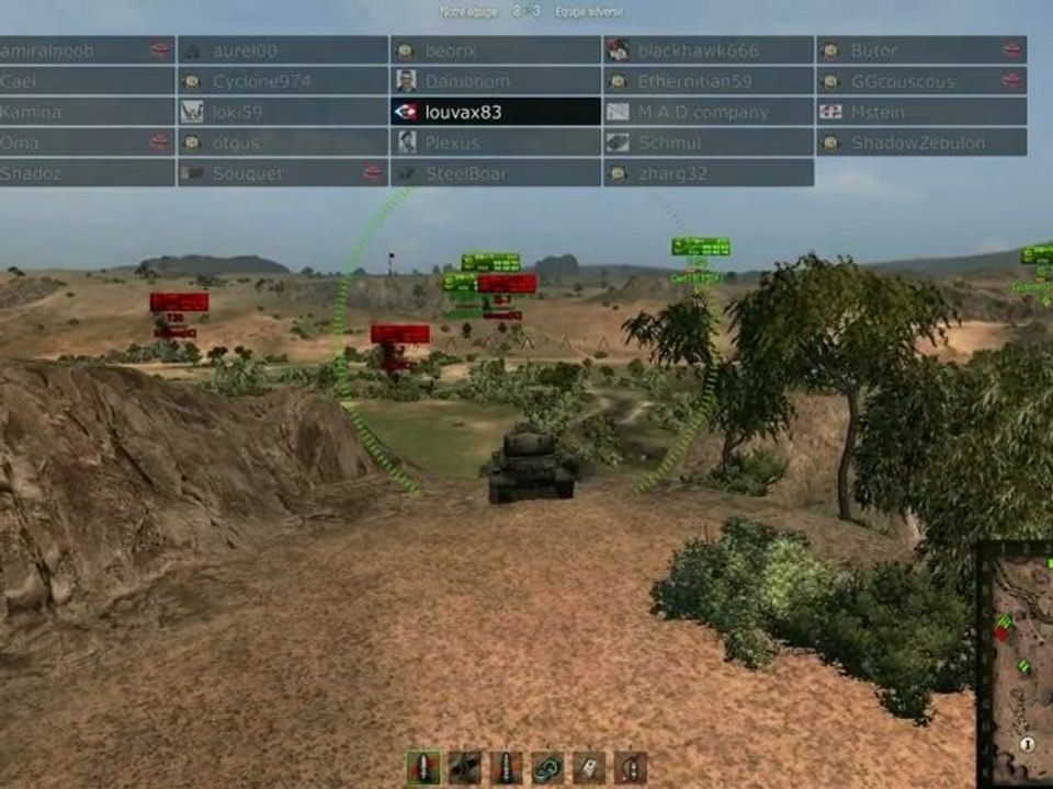Bataille clan wars 16/12/11 El-Halluf 13DF - IC
