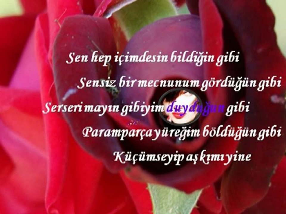 YİNE GEL DİYORSUN