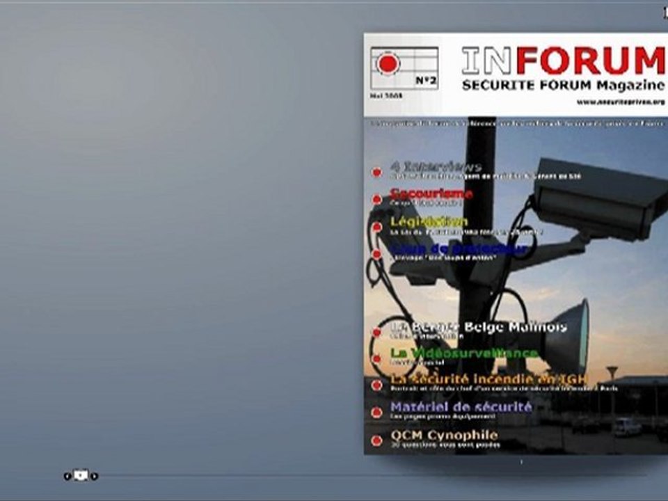 INFORUM n°2 - Le magazine de la sécurité privée