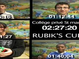 collège privé St Mauront/ atelier RUBIK'S CUBE