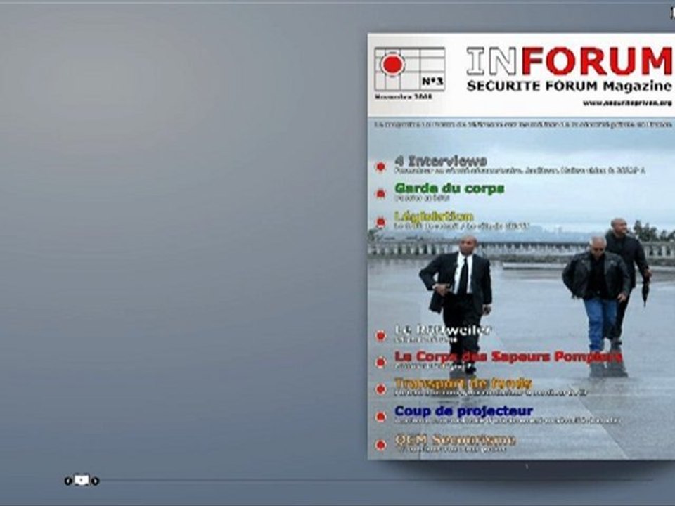 INFORUM n°3 - Le magazine de la sécurité privée