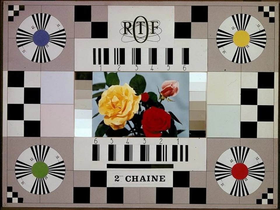 ORTF - Mire 2ème chaîne couleur