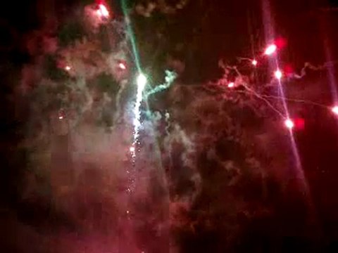 Tritth Saint Leger : Feux d'artifices de Noel 2011