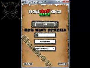 Stone Age Kings Hack [ Obsidian Adder ][No need password only Nick] ReUp