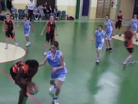 17.12.11 Monségur 2e Partie Minimes Filles TBC - St Geours Maremne