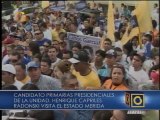 Capriles Radonski prometió oportunidades para los estudiantes