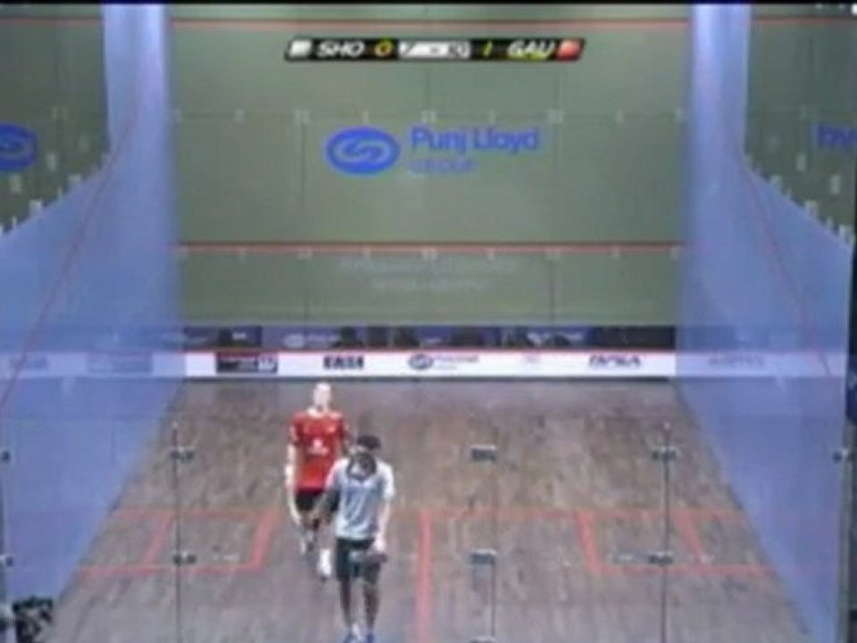 Squash - Gaultier bezwingt El Shorbagy