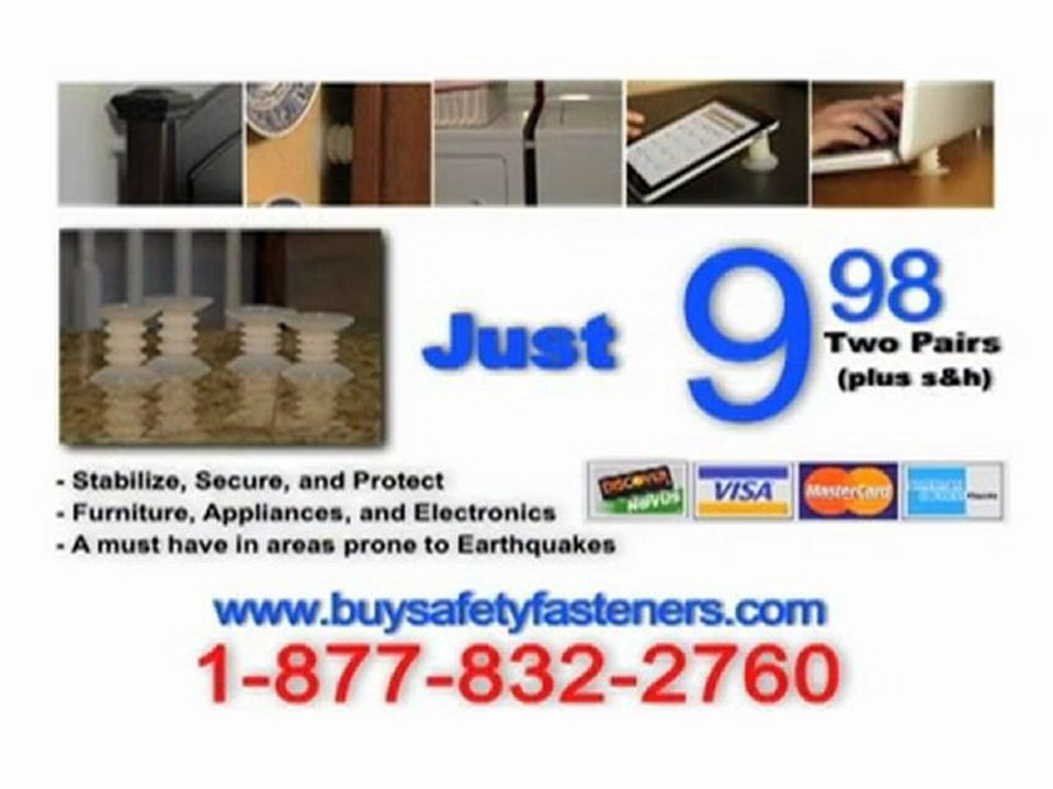 Powerful Suction Cups, Safety Fasteners Have Powerful Suctio