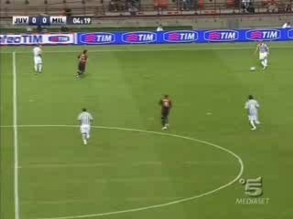 Juventus 1-3 Milan: Marcelo Zalayeta