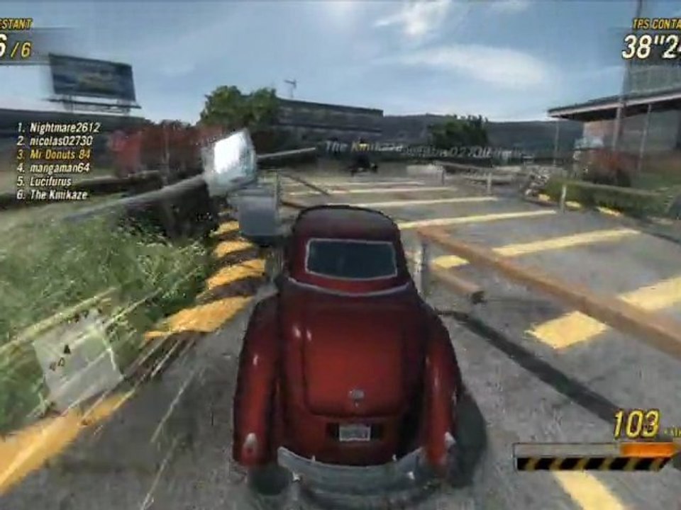 FlatOut: ultimate noob avec des losers!!