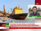 Four dead, 51 missing as Russian oil rig sinks