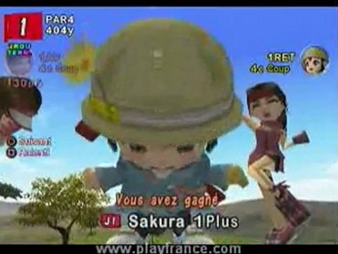 Everybody's Golf (PS2) - Mode Versus.