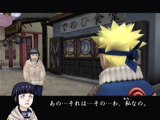 Naruto : Uzumaki Ninden (PS2) - Déroulement du jeu : cut scene puis mission.