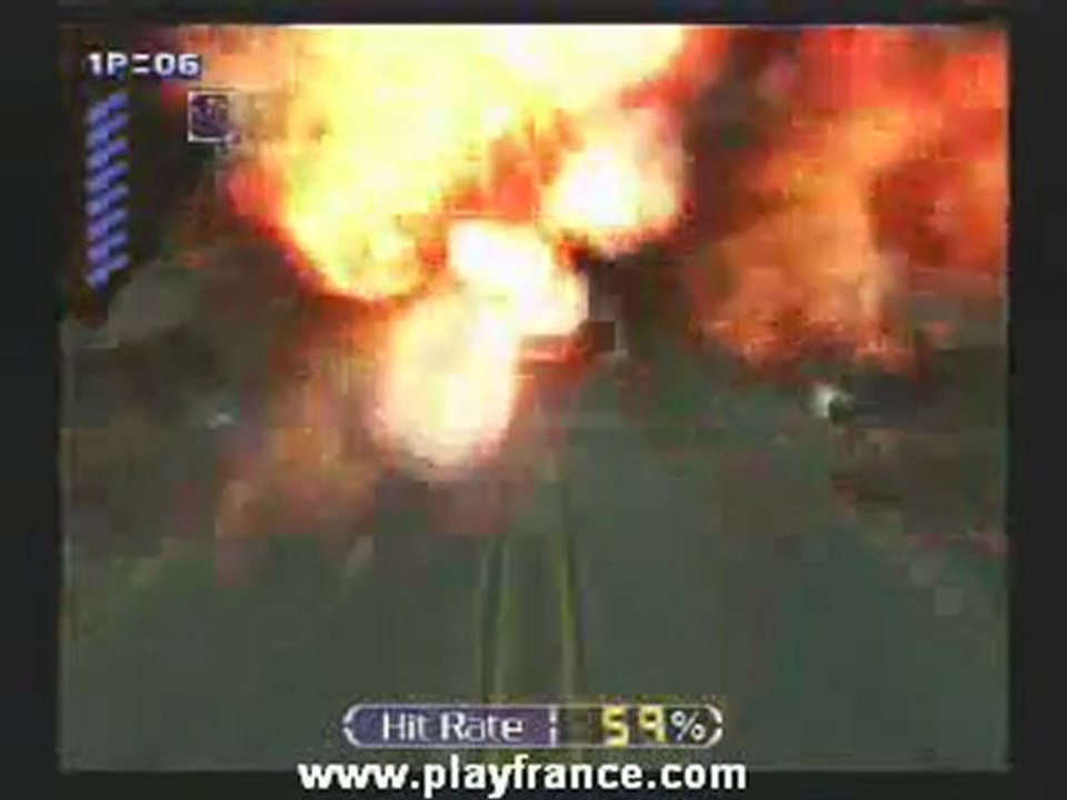 Neo Contra (PS2) - Premier niveau de notre version preview de Neo Contra.