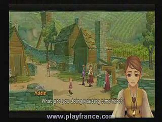 Radiata Stories (PS2) - Aperçu des combats en équipe !