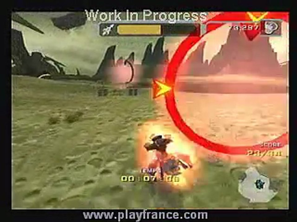 Ratchet : Gladiator (PS2) - Petite course en Hover Bike !