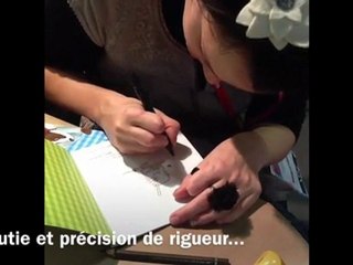 dédicaces sur le stand d'Itak éditions