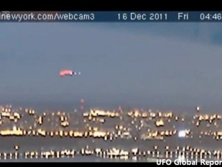 UFO . New York City. 16.12.2011