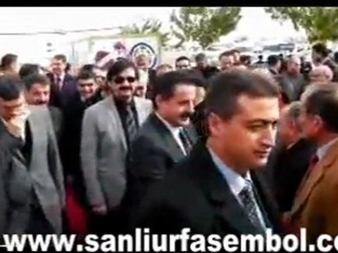 ŞANLIURFA'DA BAKAN ÇELİK'E ŞANLIURFASPOR ŞOKU