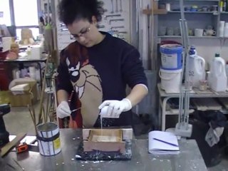 Moulage - bon creux élastomère en bateau