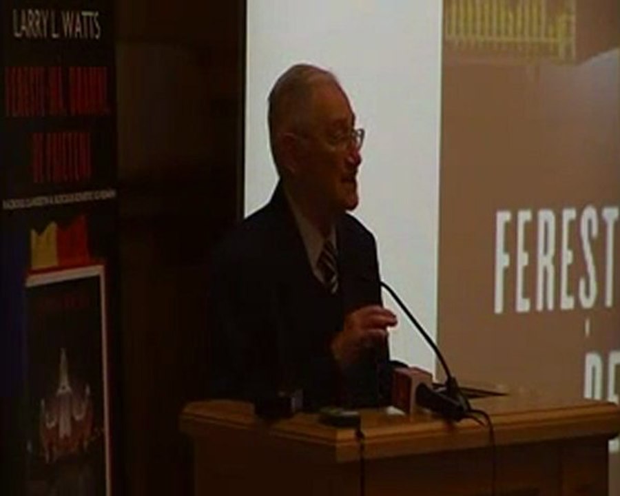 Academician Florin Constantiniu despre Larry Watts si batalia Kominternului cu Romania