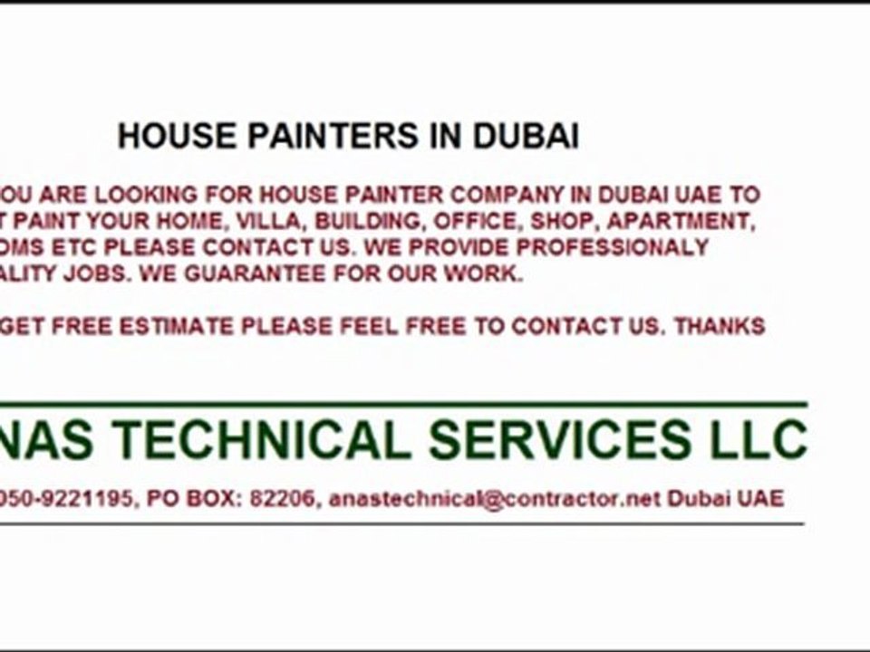 HOUSE PAINTERS IN DUBAI/ PAINTERS IN DUBAI/ GET PAINT YOUR HOUSE IN DUBAI UAE