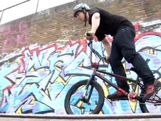 How To Drop In On A Bmx