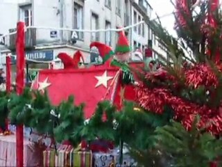 La parade du Père Noël à Coutances