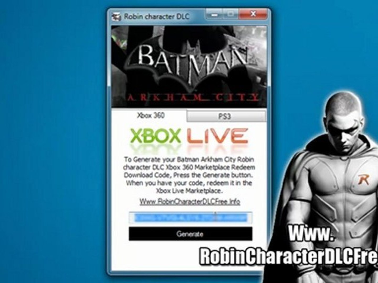 Batman Arkham City Robin Character Pack DLC Free on Xbox 360 And PS3 -  video Dailymotion