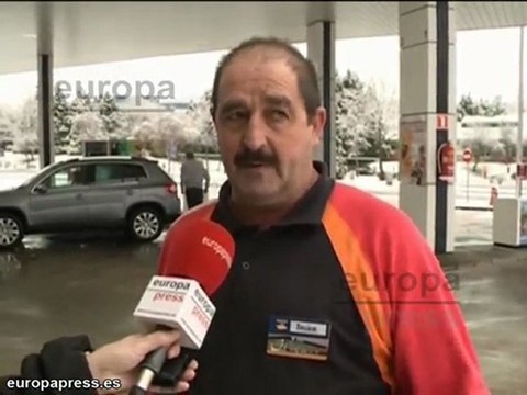 La nieve ha llegado al País Vasco