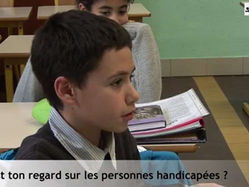 Ils s'expriment sur le handicap (vidéo n°3)