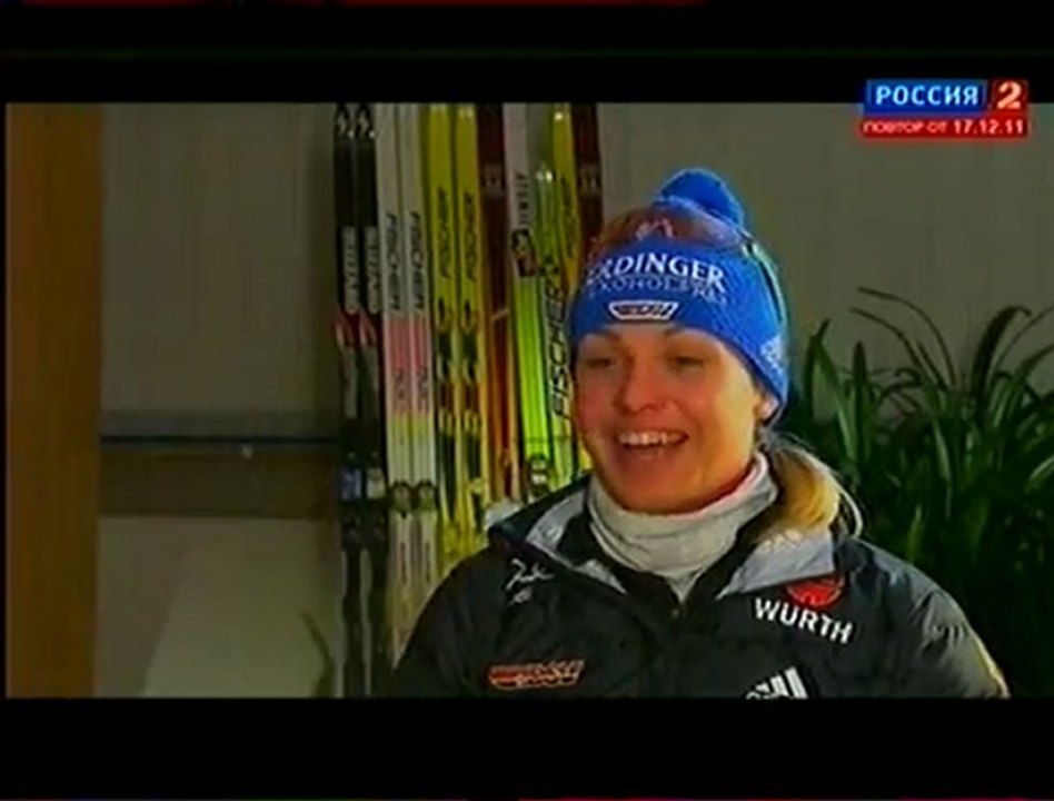 Magdalena Neuner: Биатлон с Дмитрием Губерниевым