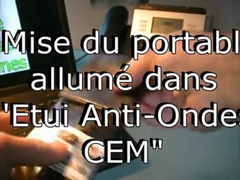 ETUI ANTI ONDES CEM POUR LES PORTABLES FEEL GREEN