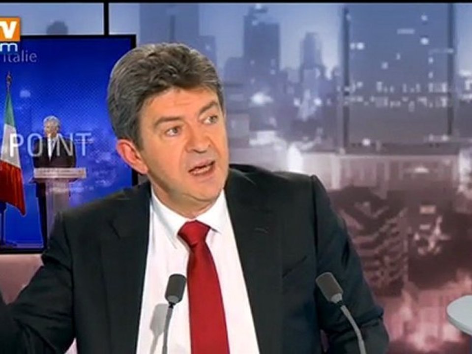 BFMTV 2012 : l’interview Le Point, Jean-Luc Mélenchon
