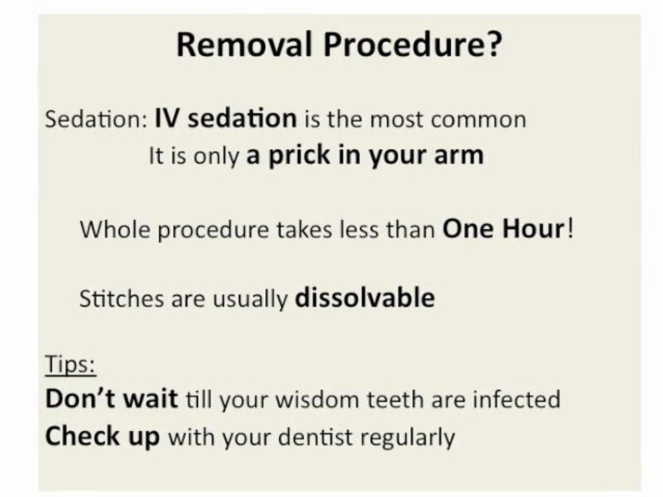 Wisdom Teeth Removal - Basic Info